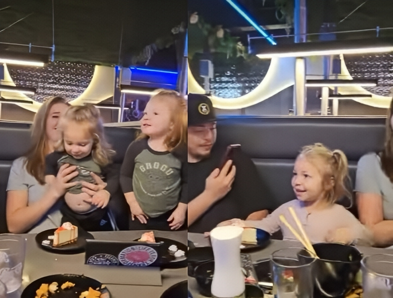 Mykelti Padron With Tony Padron, Ace, Archer, and Avalon - Instagram