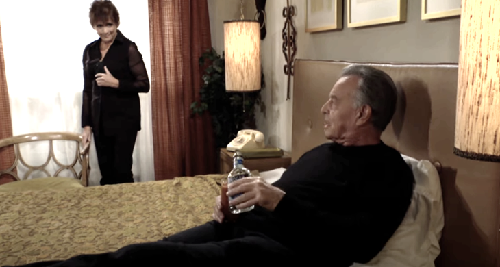 The Young and The Restless: Jordan Howard (Colleen Zenk) and Ian Ward (Ray Wise)