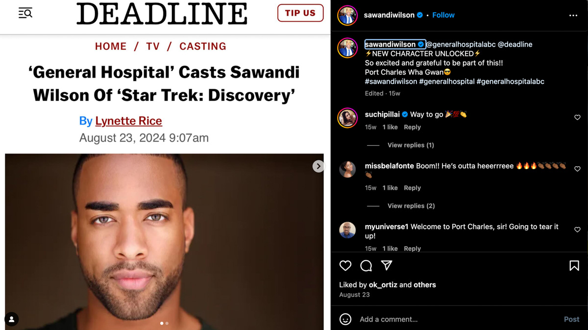 General Hospital Spoilers: Sawandi Wilson Marries the Love of His Life!