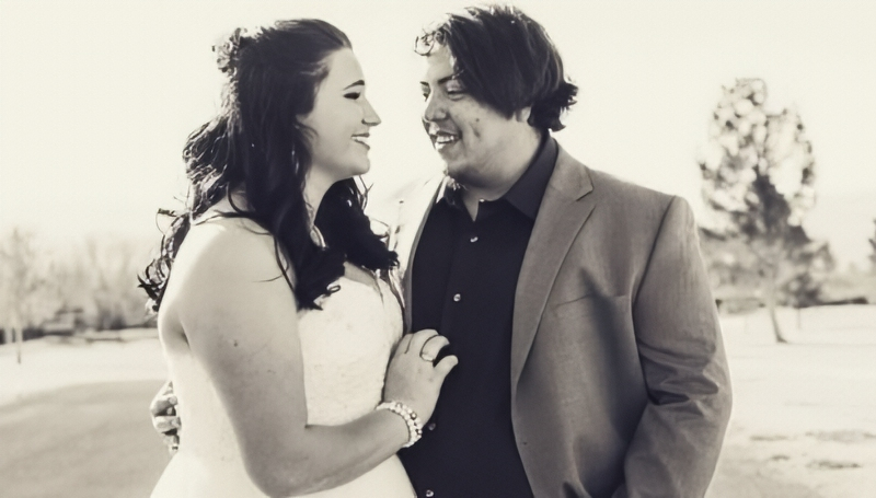 Mykelti Padron and Tony Padron On Their Wedding Day - Instagram