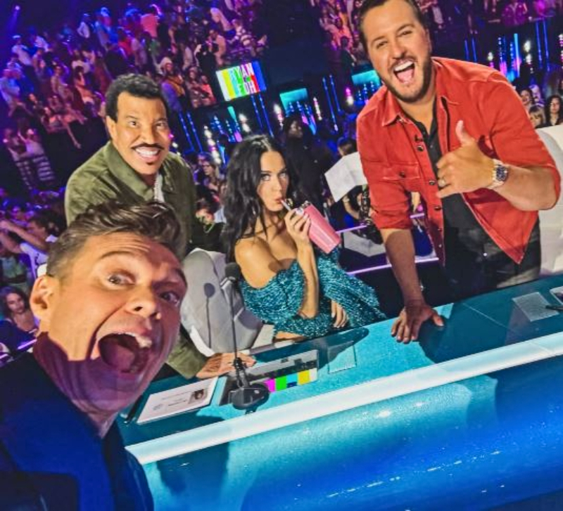 Ryan Seacrest Hosts American Idol - Instagram