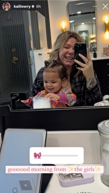 MTV Alum Kailyn Lowry With Valley - IG Via Reddit