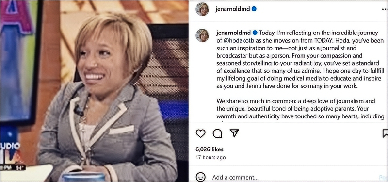 The Little Couple Alum Jen Arnold Gushes Over Hoda Kotb - Instagram