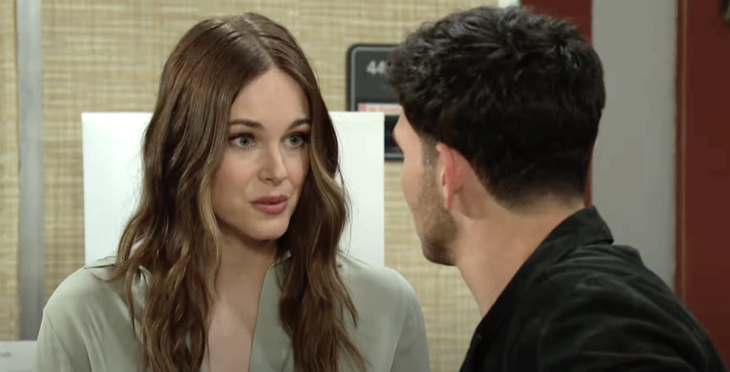 Days Of Our Lives: Alex Kiriakis (Robert Scott Wilson) and Stephanie Johnson (Abigail Klein)