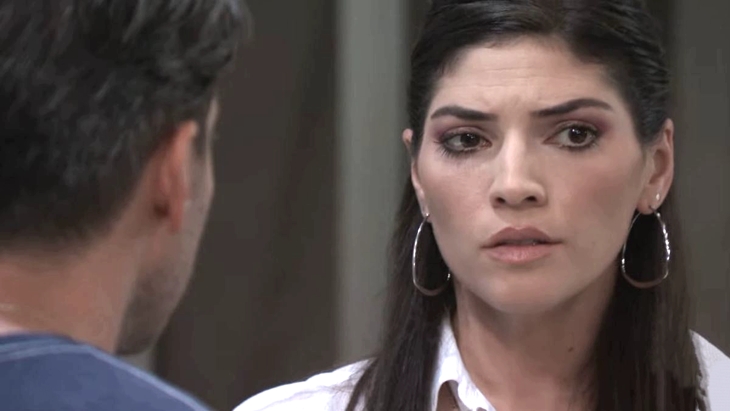 General Hospital: Dante Falconeri (Dominic Zamprogna) and Brook Lynn Quartermaine (Amanda Setton)