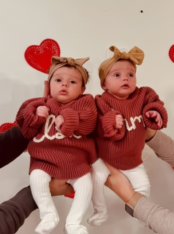 The Twins At One Month Old - Jedidiah Duggar - Instagram