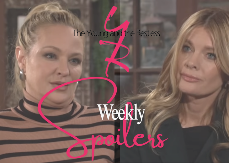 The Young and The Restless: Summer Newman (Allison Lanier) and Phyllis Summers (Michelle Stafford)