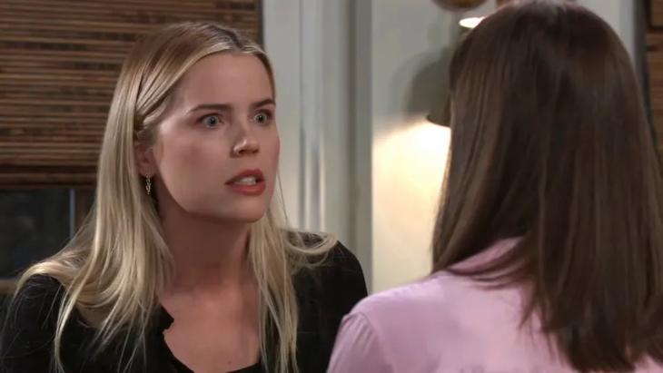 General Hospital: Sasha Corbin (Sofia Mattsson) and Willow Corinthos (Katelyn MacMullen)