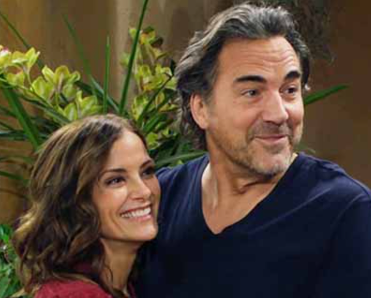 The Bold and The Beautiful: Ridge Forrester (Thorsten Kaye) and Taylor Hayes (Rebecca Budig