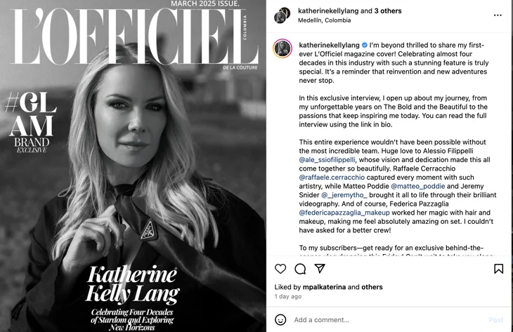 Katherine Kelly Lang