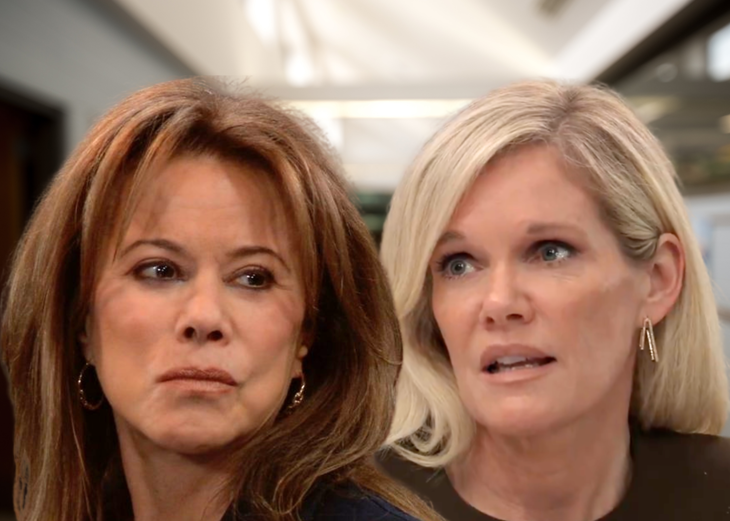 General Hospital: Alexis Davis (Nancy Lee Grahn) and Ava Jerome (Maura West)
