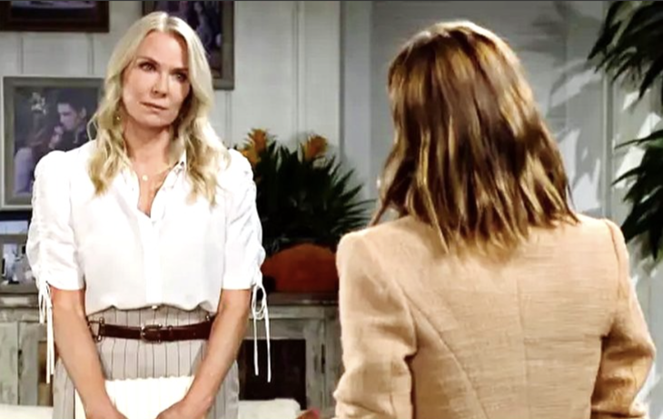 The Bold and The Beautiful: Brooke Logan (Katherine Kelly Lang) and Taylor Hayes(Rebecca Budig)