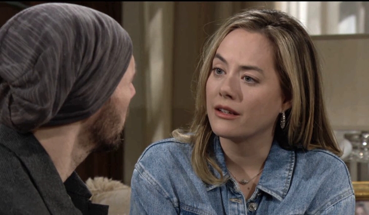 The Bold and The Beautiful: Hope Logan (Annika Noelle) and Liam Spencer (Scott Clifton)