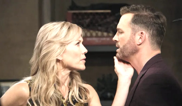 Days Of Our Lives: Brady Black (Eric Martsolf) and Kristen DiMera (Stacy Haiduk)