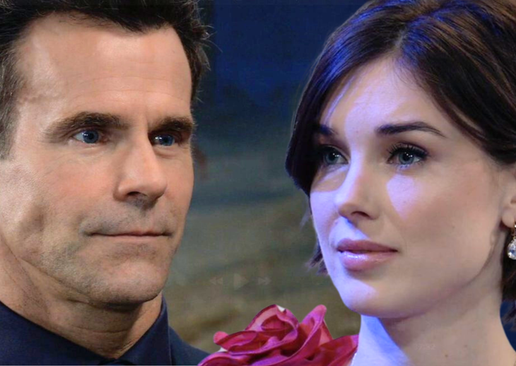 General Hospital: Willow Corinthos (Katelyn MacMullen) and Drew Quartermaine (Cameron Mathison)