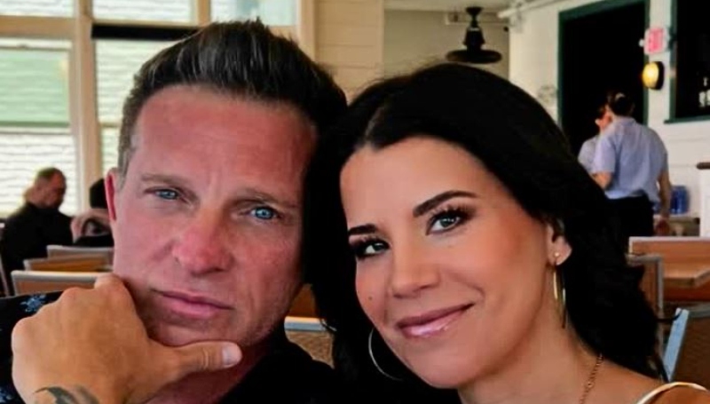 General Hospital Star Steve Burton and Michelle Lundstrom - Instagram