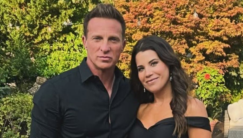 General Hospital star Steve Burton and Michelle Lundstrom - Instagram