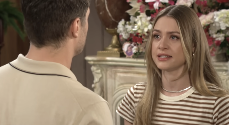The Young and The Restless: Kyle Abbott and Claire Newman (Hayley Erin)