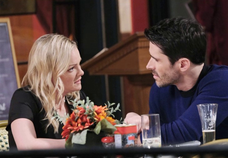 Days Of Our Lives: Shawn Brady (Brandon Beemer) and Belle Black (Martha Madison)