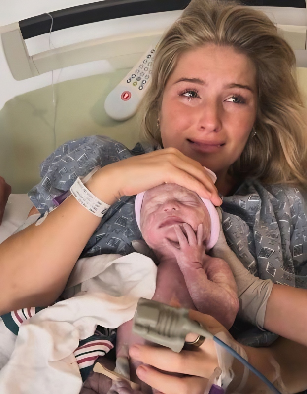 Erin is very sick after giving birth - Chad Paine - Instagram