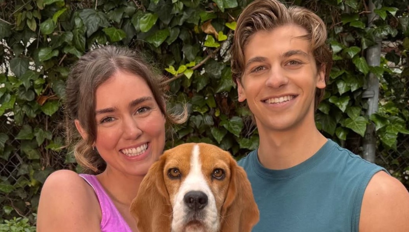 General Hospital stars Braedyn Bruner, Giovanni Mazza, and Outback - @generalhospitalabc - Instagram