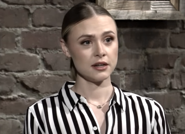 The Young and The Restless: Claire Grace Newman (Hayley Erin).