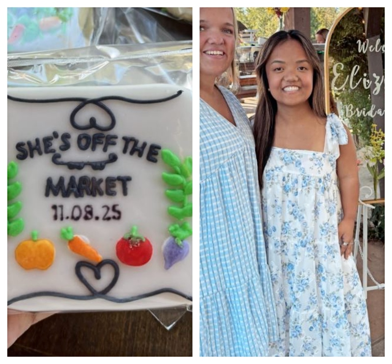 Emma shares wedding shower pics - Instagram