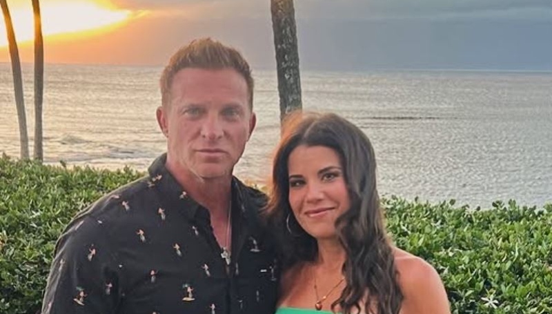 General Hospital star Steve Burton and Michelle Lundstrom - Instagram