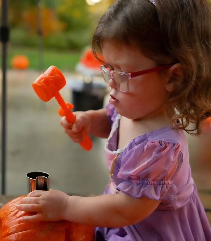 Lilah Gets Into The Spirit Of Fall - Instagram