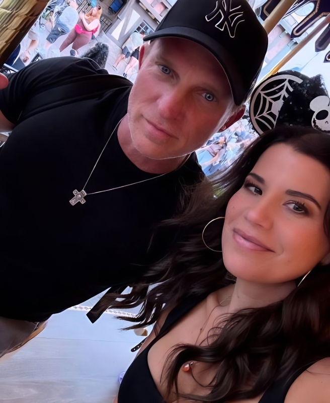 Steve and Michelle on her milestone day - Instagram