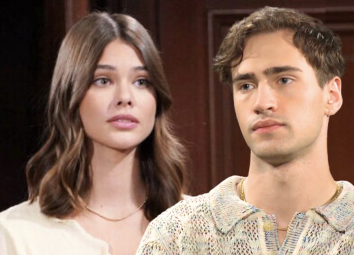 The Bold and the Beautiful: Deke Sharpe (Harrison Cone) and Electra Forrester (Laneya Grace)