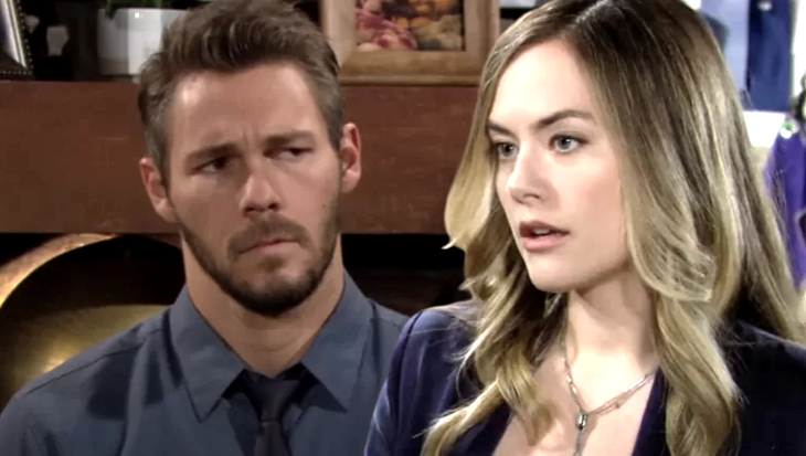 The Bold and The Beautiful: Liam Spencer (Scott Clifton) and Hope Logan (Annika Noelle)
