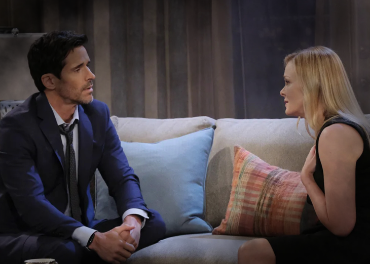 Days Of Our Lives: Belle Black (Martha Madison) and Shawn Brady