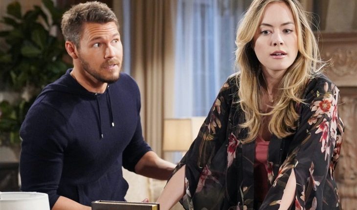 The Bold and The Beautiful: Liam Spencer (Scott Clifton) and Hope Logan (Annika Noelle)