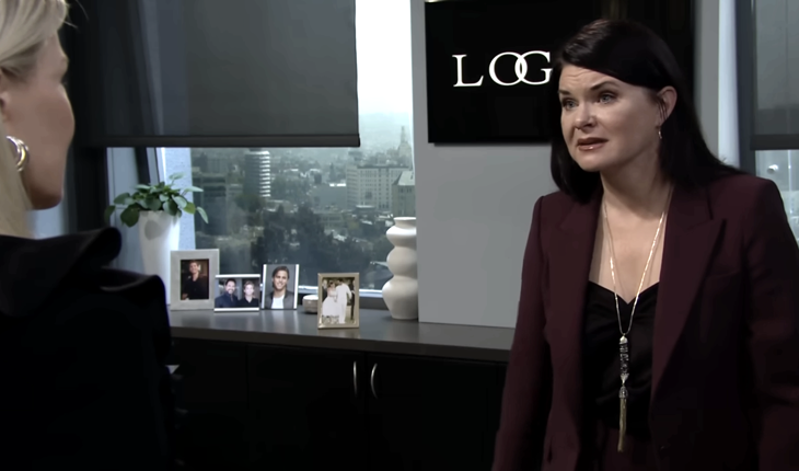 The Bold and The Beautiful: Katie Logan (Heather Tom) and Brooke Logan (Katherine Kelly Lang)