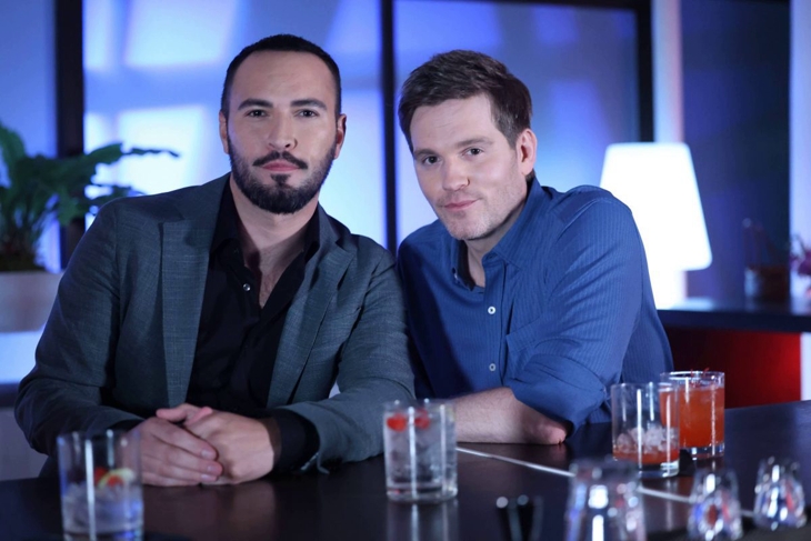 General Hospital: Lucas Jones (Van Hansis) and Marco Rios (Adrian Anchondo)