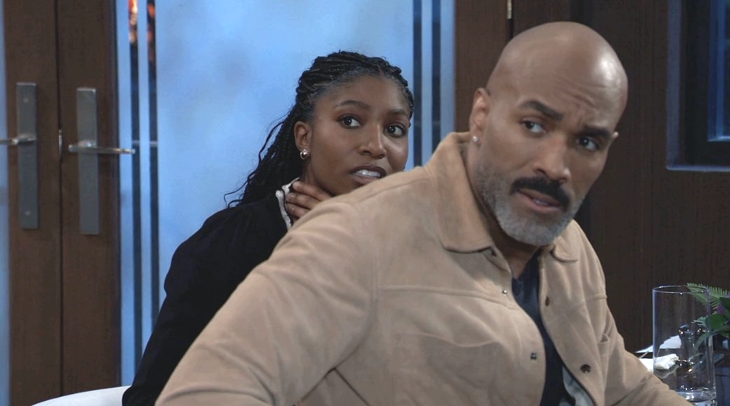 General Hospital: Trina Robinson (Tabyana Ali) and Curtis Ashford (Donnell Turner