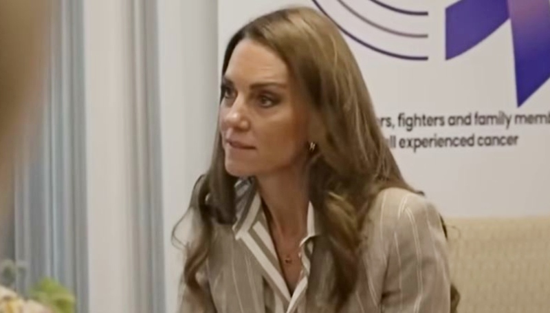 Princess Catherine attends garden cancer memorial - Royal Family Channel - YT