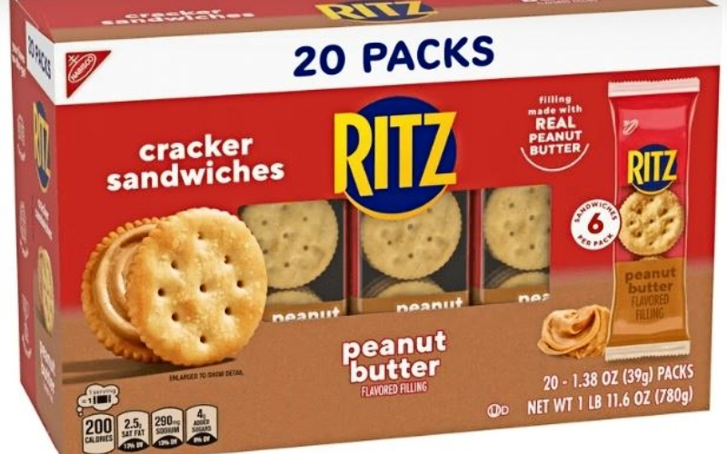 RITZ Recall warning -could have peanuts in cheesy flavor FDA