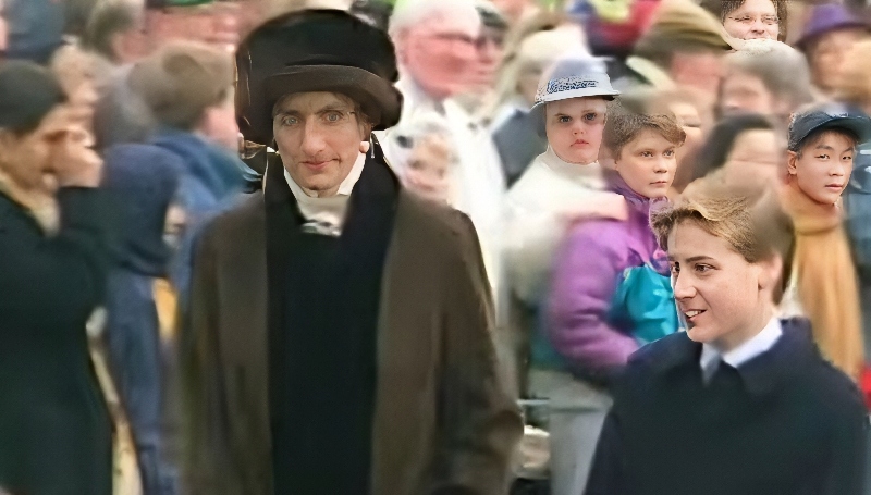 William and his mom, Prince Di - via The Royal Family Channel - YouTube