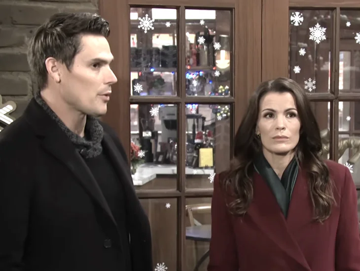 The Young and The Restless: Adam Newman (Mark Grossman) and Chelsea Lawson’s (Melissa Claire Egan)