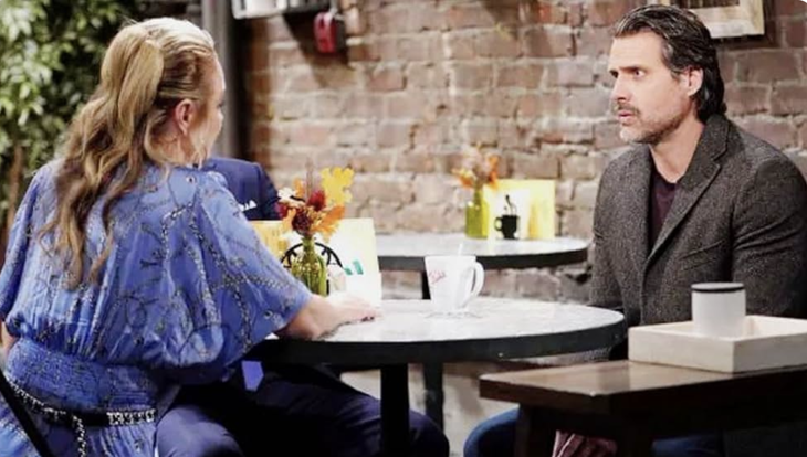 The Young and The Restless: Sharon Newman (Sharon Case) and Nick Newman (Joshua Morrow)