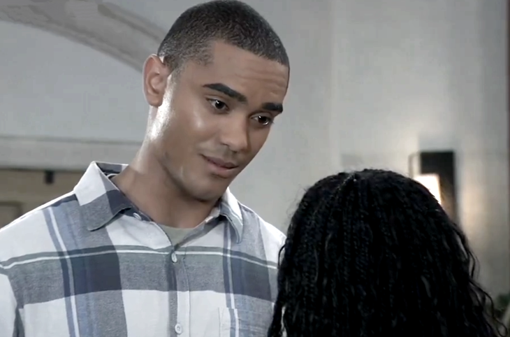 General Hospital: Kai Taylor (Jens Austin Astrup) and Trina Robinson (Tabyana Ali)