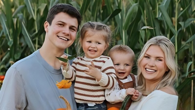 Travis Clark, Katie Bates and the Kids - Bringing Up Bates alums - Instagram
