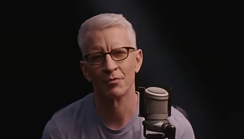 Anderson Cooper who has left 60 Minutes - Via CNN
