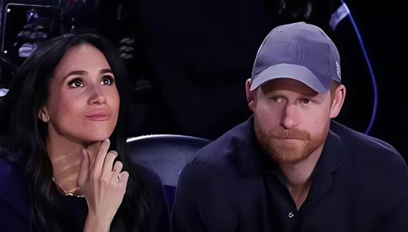Prince Harry and Meghan Markle - Harry Looks glum - via Page Six - YouTube