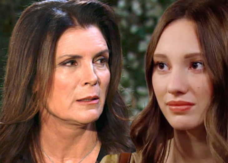 The Bold and The Beautiful: Dylan (Sydney Bullock) and Sheila Carter (Kimberlin Brown)