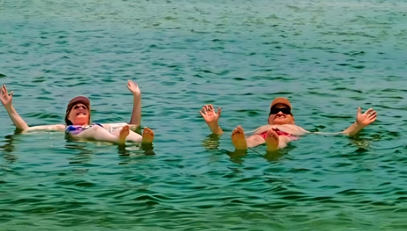 Floating in the Dead Sea - Science ABC - YouTube