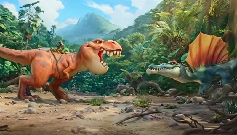 Some of the many Dinos on the Island - Via moviefone - YouTube