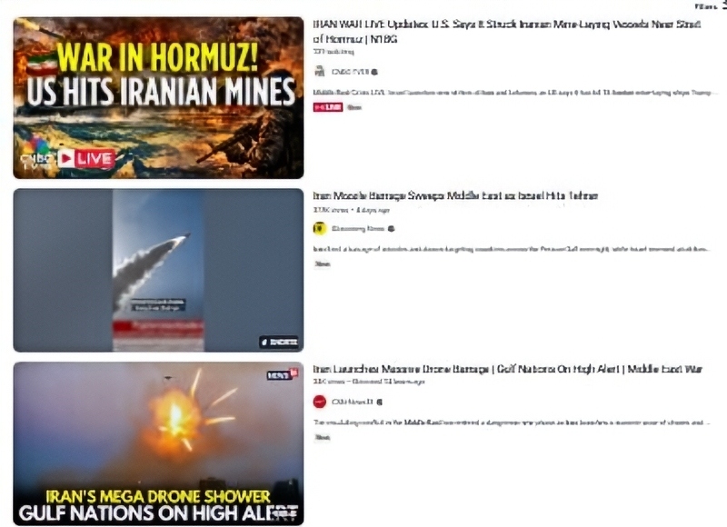 War News on YouTube